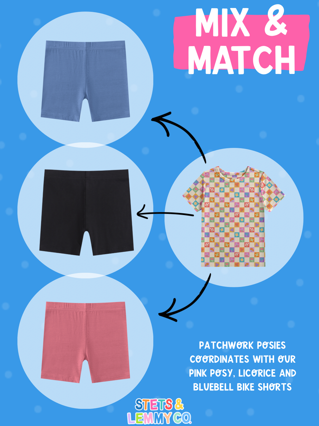 Patchwork Posies Tee