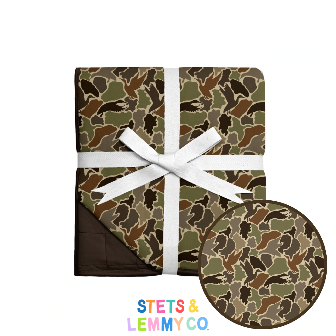 Cohen Hunting Baby Blanket (PREORDER)