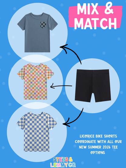 Licorice Bike Shorts