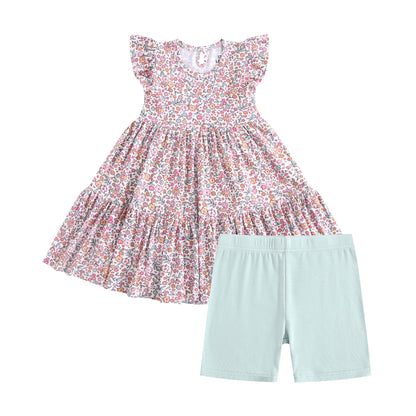 Petal Patch Summer Twirl Dress