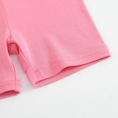 Pink Posy Bike Shorts