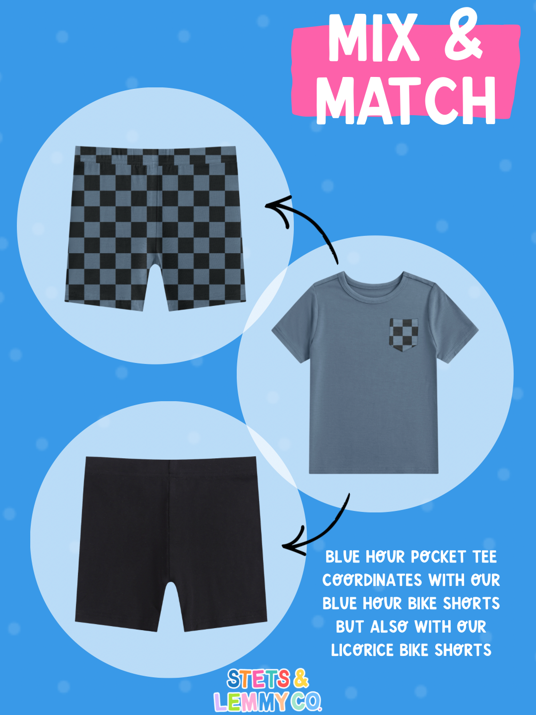 Blue Hour Bike Shorts