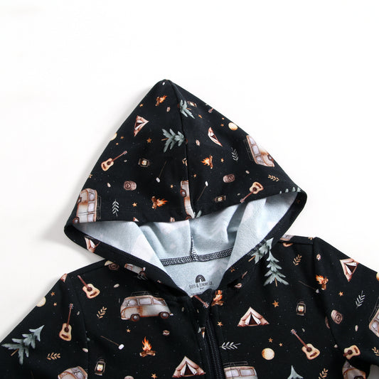 Under the Stars Hooded Romper