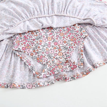 Petal Patch Summer Twirl Dress