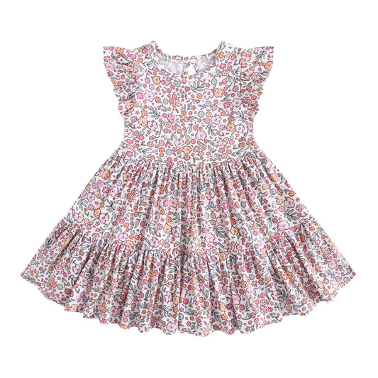 Petal Patch Summer Twirl Dress