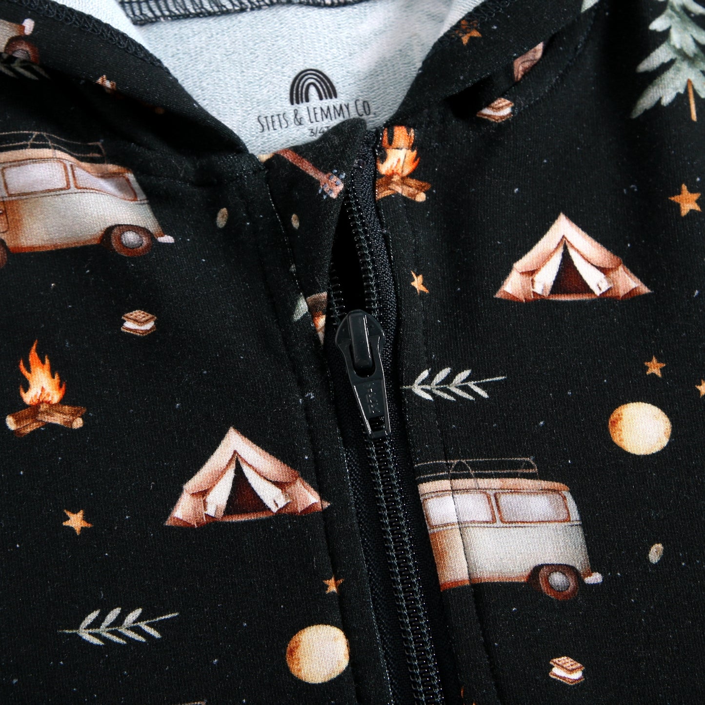 Under the Stars Hooded Romper