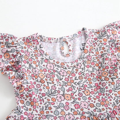Petal Patch Summer Twirl Dress