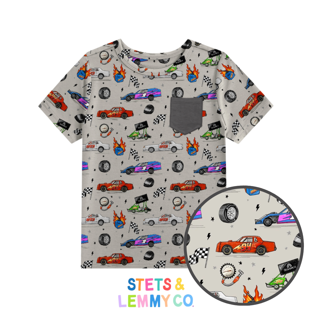 Chasing Checkers Pocket Tee (PREORDER)